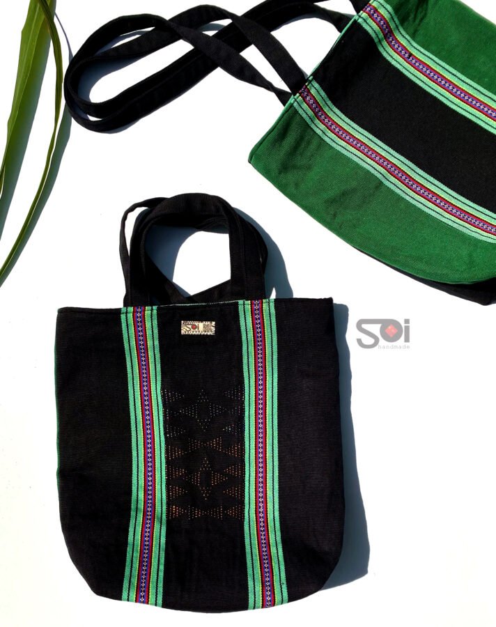Túi vải K'Lang - K'Lang bag (Handwoven ethnic brocade fabric)
